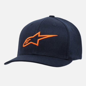 AlpineStars Ageless Curve Hat Navy/Orange